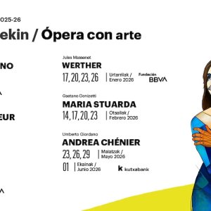 ABAO presenta su 74 temporada con obras de Verdi, Cilea, Massenet, Donizetti y Giordano