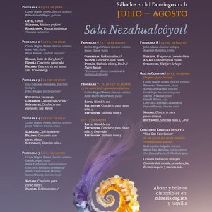 La Sinfónica de Minería presenta su temporada de verano, con la presencia de Silvia Tro Santafé, Asier Polo y Pablo Sáinz Villegas