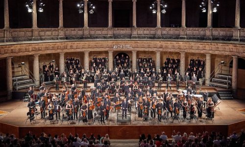 Doble velada con la Orquesta y Coro de la Accademia Nazionale di Santa Cecilia para su debut en el Festival de Granada