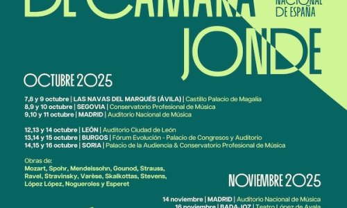 La JONDE presenta su gira de conciertos de música de cámara