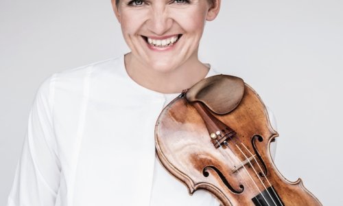 Vineta Sareika estrena en España una obra del letón Pēteris Vasks dentro de la temporada 25/26 de la Sinfónica de Navarra