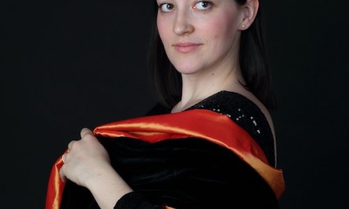 La soprano Elionor Martínez, ganadora de la categoría de Oratorio-Lied del 63 Concurso de Canto Tenor Viñas