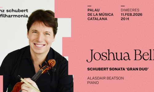 Joshua Bell regresa al Palau de la Música Catalana, de la mano de la Franz Schubert Filharmonia
