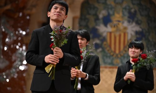 El pianista chino Zhu Wang gana la 71ª edición del Concurs Maria Canals