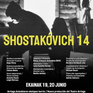 Calixto Bieito lleva a escena la Sinfonía 14 de Shostakóvich, en el Teatro Arriaga de Bilbao