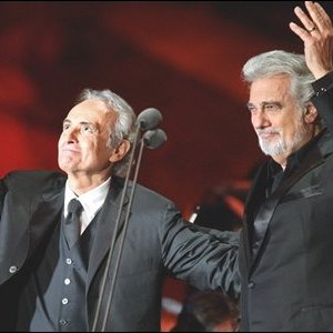 Plácido Domingo y Josep Carreras, de nuevo juntos para recordar a Luciano Pavarotti