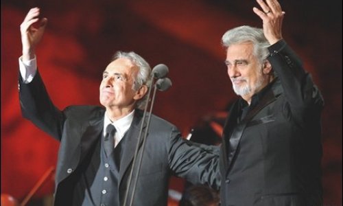 Plácido Domingo y Josep Carreras, de nuevo juntos para recordar a Luciano Pavarotti