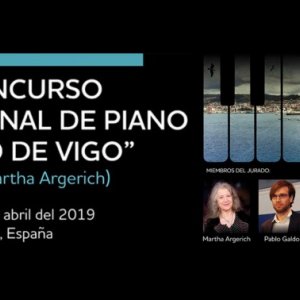 El Concurso de piano Ciudad de Vigo llega a su tercera edición con Martha Argerich como presidenta del jurado