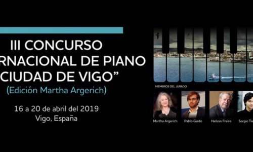 El Concurso de piano Ciudad de Vigo llega a su tercera edición con Martha Argerich como presidenta del jurado