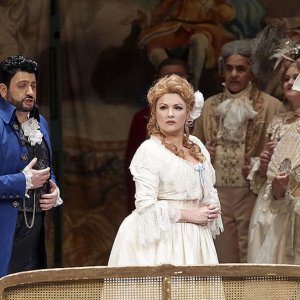 "Andrea Chénier" con Eyvazov, Netrebko y Petean en la Ópera de Viena