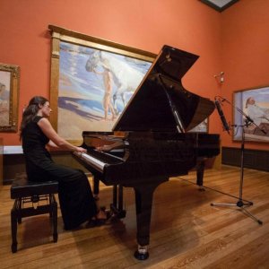 Marta Espinós clausura la exposición sobre Sorolla en la National Gallery de Londres con un recital de piano