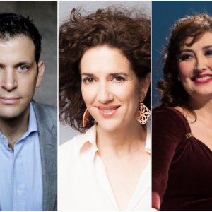 Luca Pisaroni, Juliane Banse y María José Montiel en el Ciclo de Lied de Santiago de Compostela