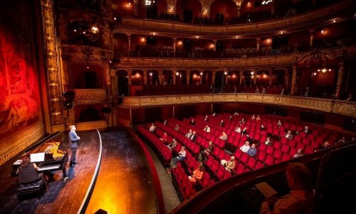 Wiesbaden: las imágenes del primer concierto con público (y distanciamiento) en la era del coronavirus