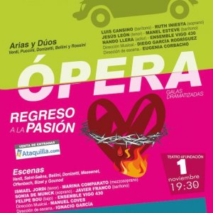 Amigos de la Ópera de Vigo presenta su programación alternativa para este otoño