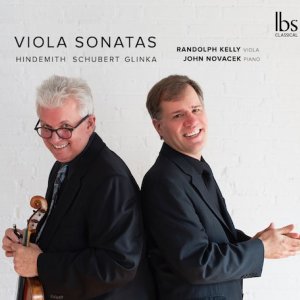 Randolph Kelly y John Novacek graban sonatas para viola de Hindemith, Schubert y Glinka