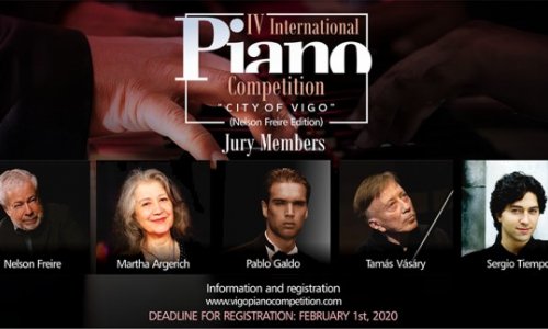 La IV edición del concurso Internacional de Piano "Ciudad de Vigo" se lleva a cabo on-line